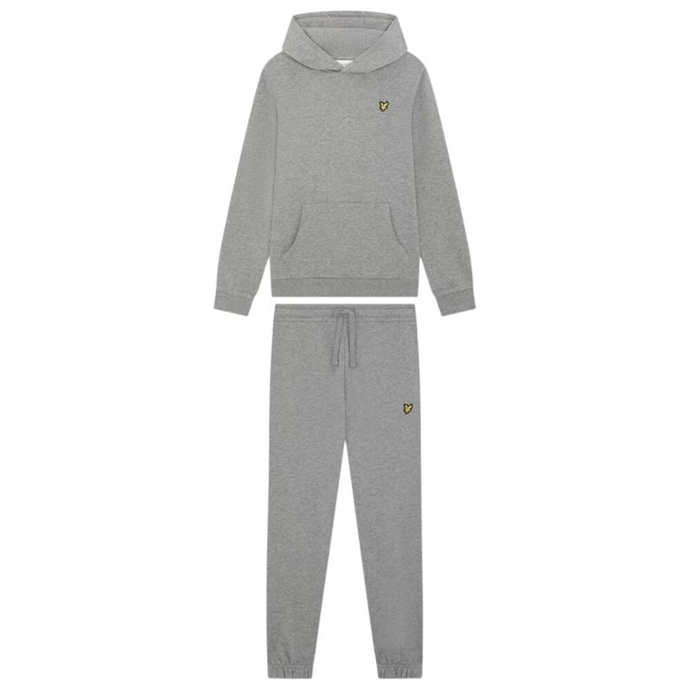 Lyle & Scott Boys Fleece Tracksuit Set / Gray